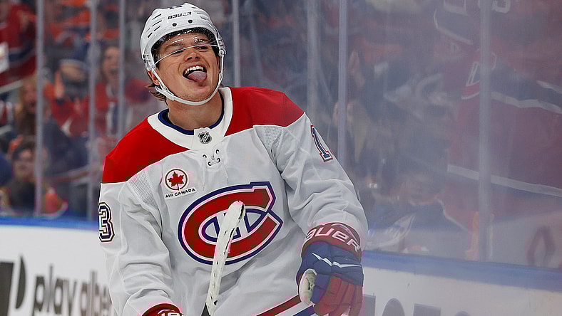 NHL: Montreal Canadiens at Edmonton Oilers