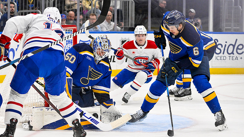 NHL: Montreal Canadiens at St. Louis Blues