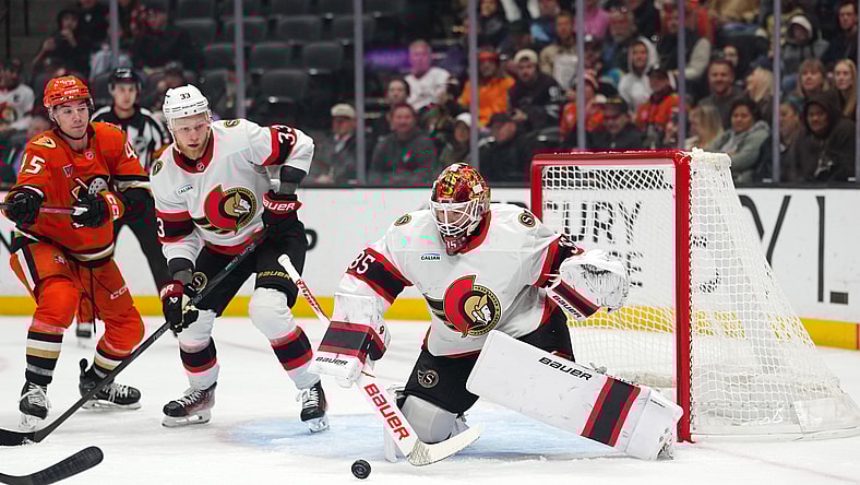 NHL: Ottawa Senators at Anaheim Ducks