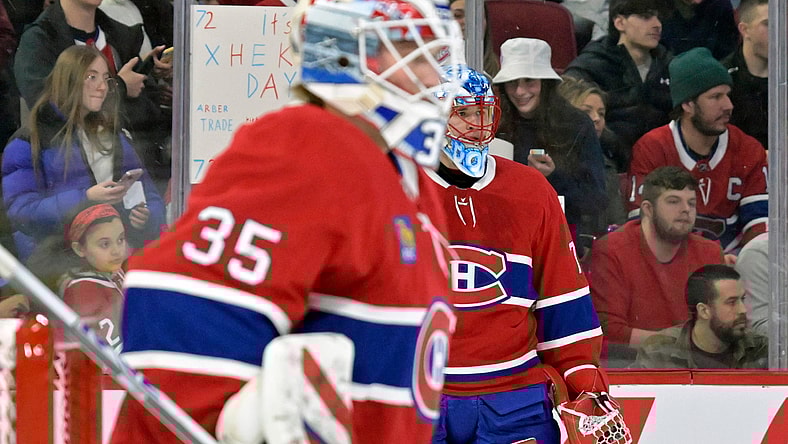 NHL: Vancouver Canucks at Montreal Canadiens