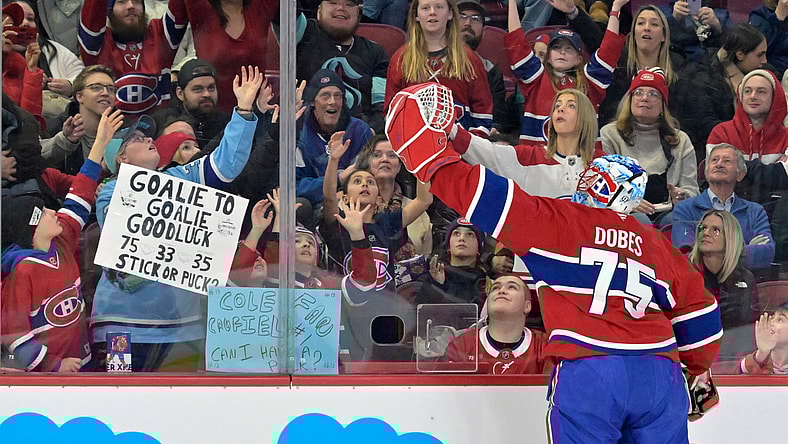 NHL: Vancouver Canucks at Montreal Canadiens