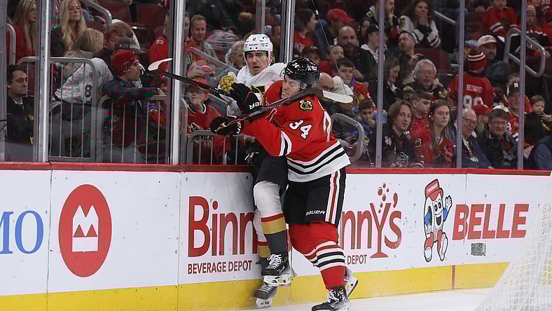 NHL: Vegas Golden Knights at Chicago Blackhawks