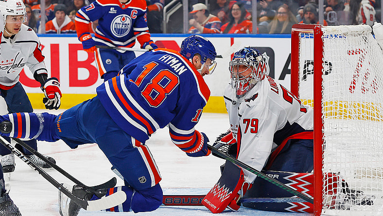 NHL: Washington Capitals at Edmonton Oilers