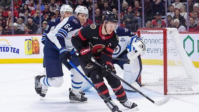 NHL: Winnipeg Jets at Ottawa Senators