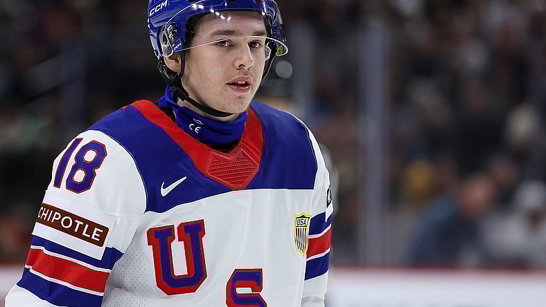 Hockey: 2026 IIHF World Junior Championship-USA vs Finland, montreal canadiens, l.j. mooney