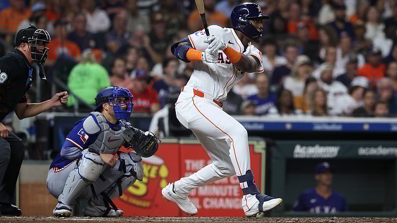 MLB: Texas Rangers at Houston Astros