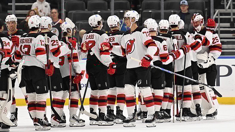 NHL: New Jersey Devils at St. Louis Blues