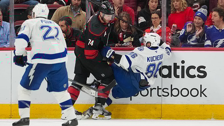 NHL: Tampa Bay Lightning at Carolina Hurricanes