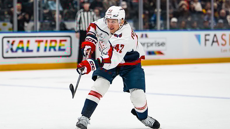 NHL: Washington Capitals at Vancouver Canucks