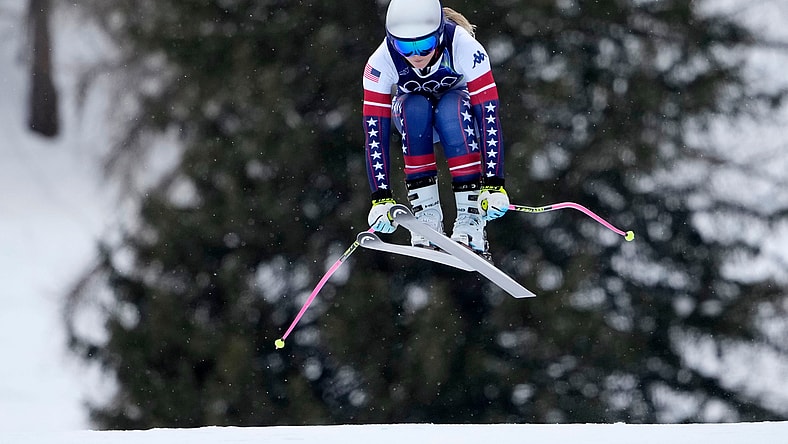 Olympics: Alpine Skiing-Womens Downhill Training
