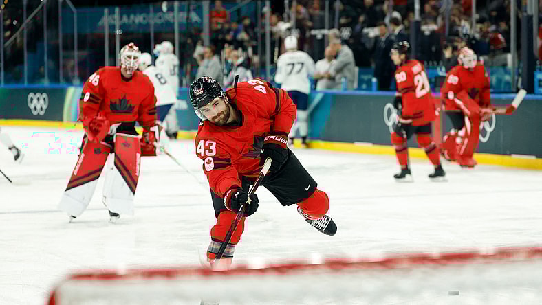 Olympics: Ice Hockey-Men Group A - CAN-FRA