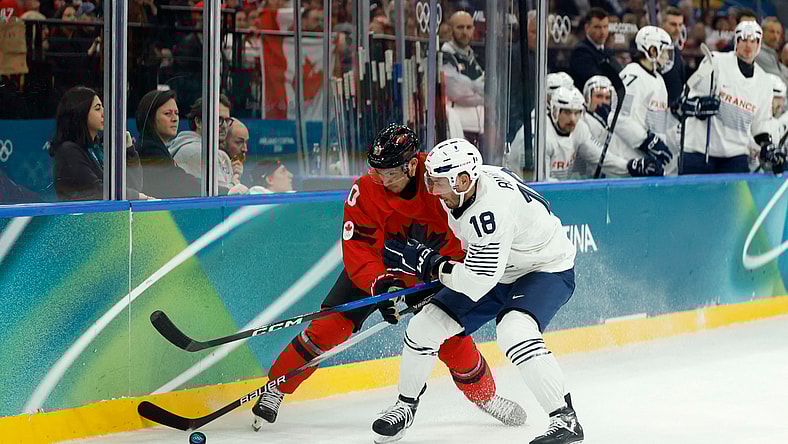 Olympics: Ice Hockey-Men Group A - CAN-FRA