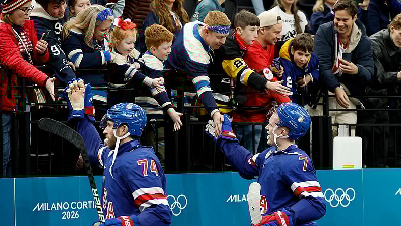 Olympics: Ice Hockey-Men Group C - USA-DEN