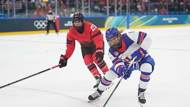 Olympics: Ice Hockey-Women Group A - CAN-USA