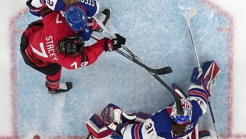 Olympics: Ice Hockey-Women Group A - CAN-USA