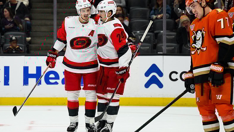 NHL: Carolina Hurricanes at Anaheim Ducks