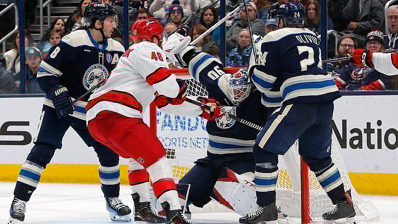 NHL: Carolina Hurricanes at Columbus Blue Jackets