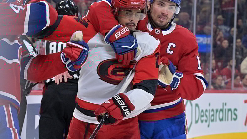 NHL: Carolina Hurricanes at Montreal Canadiens