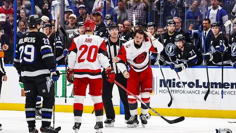 NHL: Carolina Hurricanes at Tampa Bay Lightning