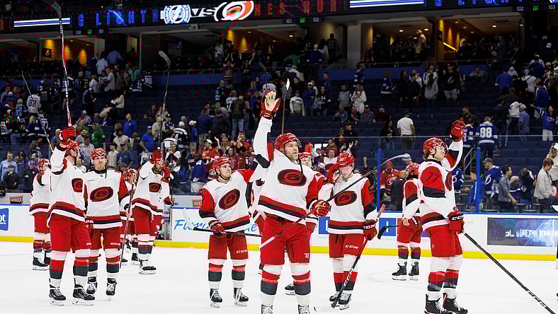 NHL: Carolina Hurricanes at Tampa Bay Lightning