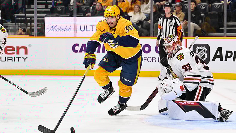 NHL: Chicago Blackhawks at Nashville Predators