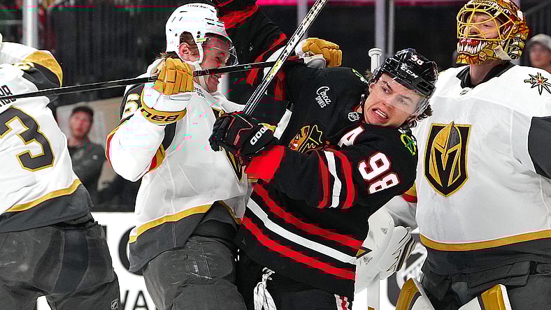 NHL: Chicago Blackhawks at Vegas Golden Knights
