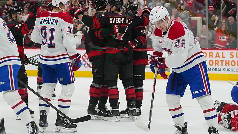 NHL: Montreal Canadiens at Carolina Hurricanes