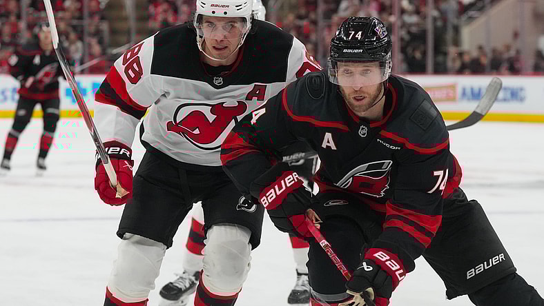 NHL: New Jersey Devils at Carolina Hurricanes