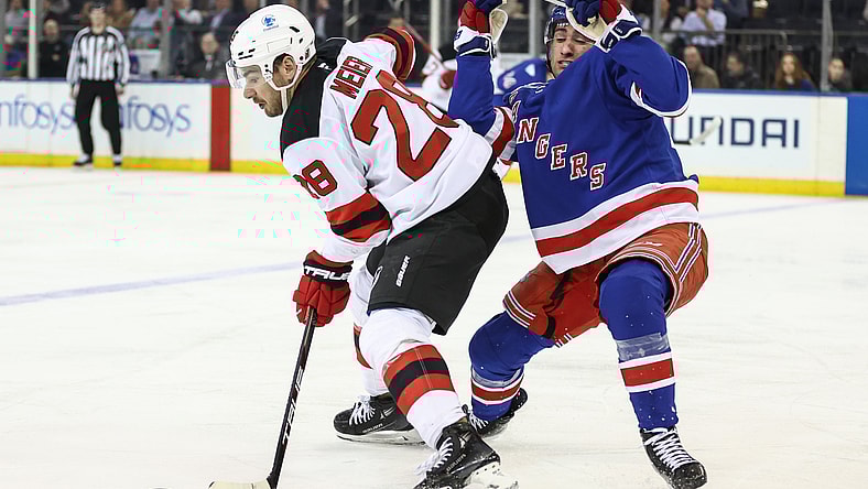 NHL: New Jersey Devils at New York Rangers