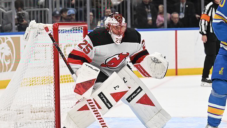 NHL: New Jersey Devils at St. Louis Blues