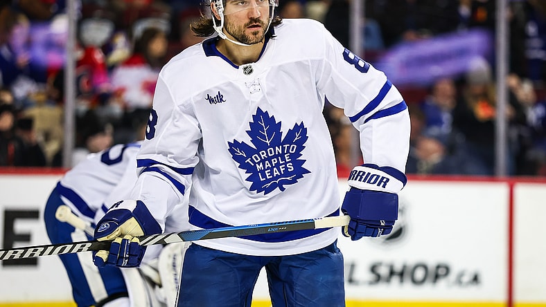 NHL: Toronto Maple Leafs at Calgary Flames