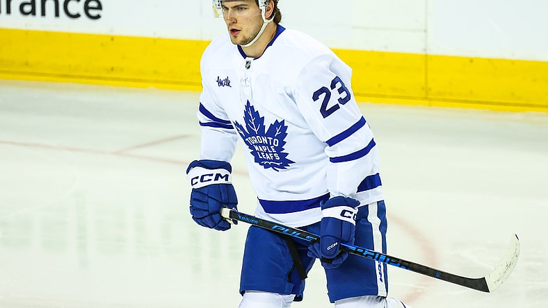 NHL: Toronto Maple Leafs at Calgary Flames
