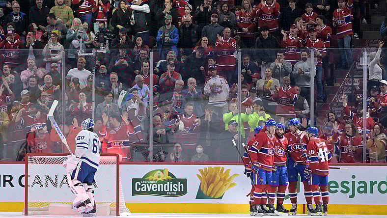 NHL: Toronto Maple Leafs at Montreal Canadiens