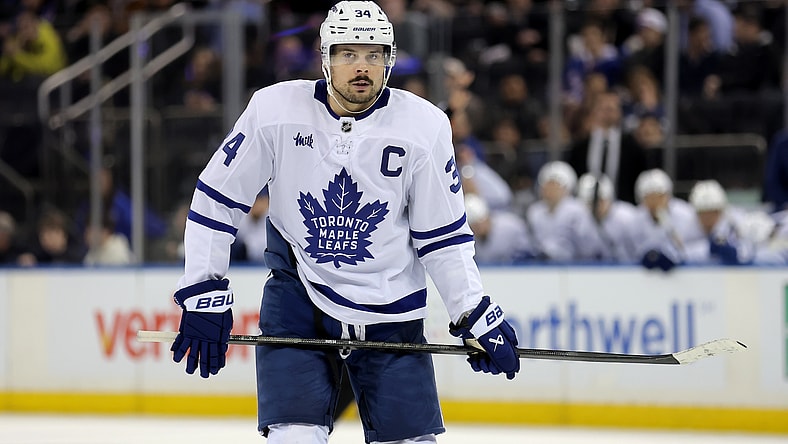 NHL: Toronto Maple Leafs at New York Rangers