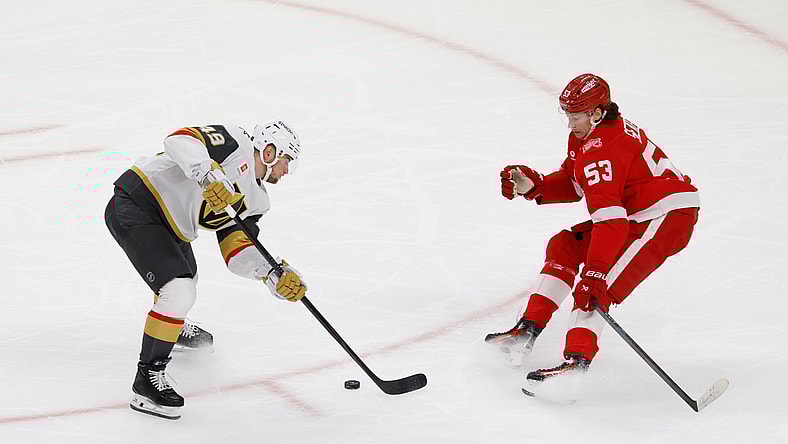 NHL: Vegas Golden Knights at Detroit Red Wings