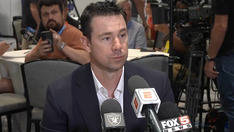 Klint Kubiak Las vegas raiders