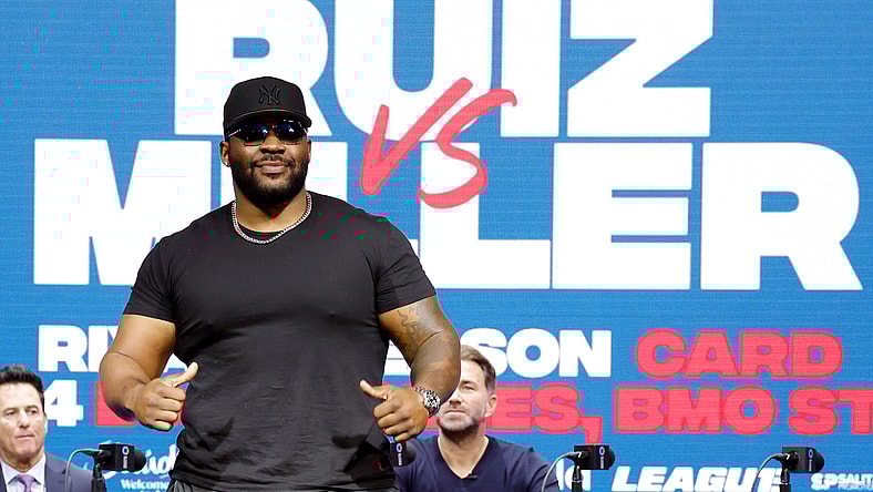 Jarrell Miller calls out Deontay Wilder after tough win in Las Vegas eliminator