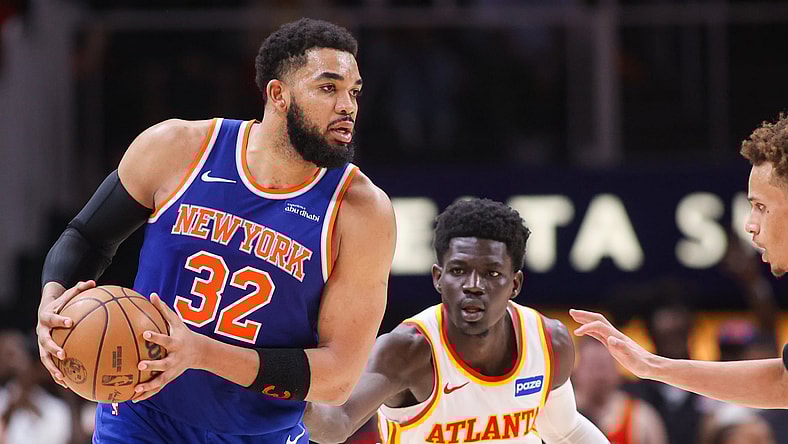 NBA: Playoffs-New York Knicks at Atlanta Hawks