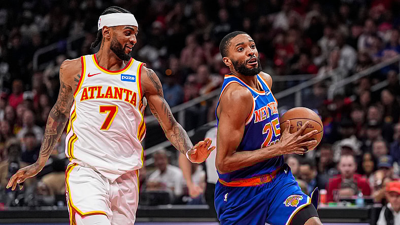 NBA: Playoffs-New York Knicks at Atlanta Hawks
