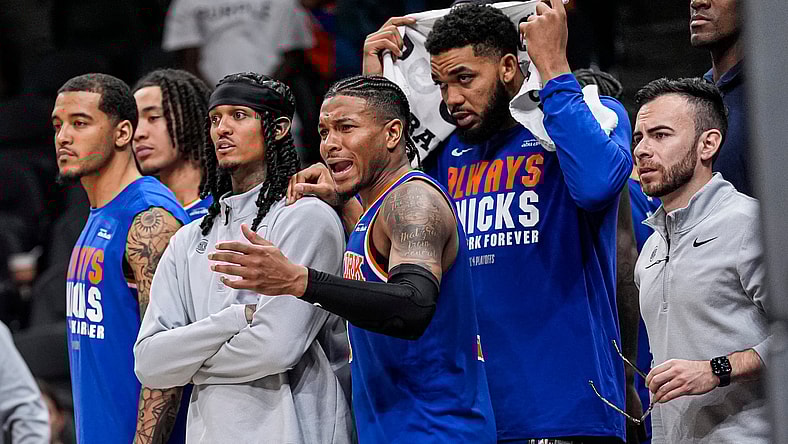 NBA: Playoffs-New York Knicks at Atlanta Hawks