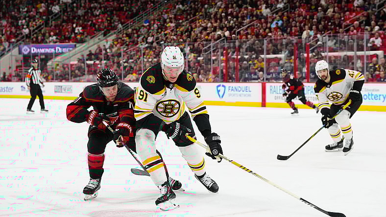 NHL: Boston Bruins at Carolina Hurricanes