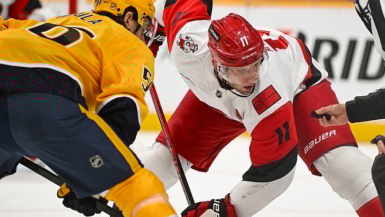 NHL: Carolina Hurricanes at Nashville Predators