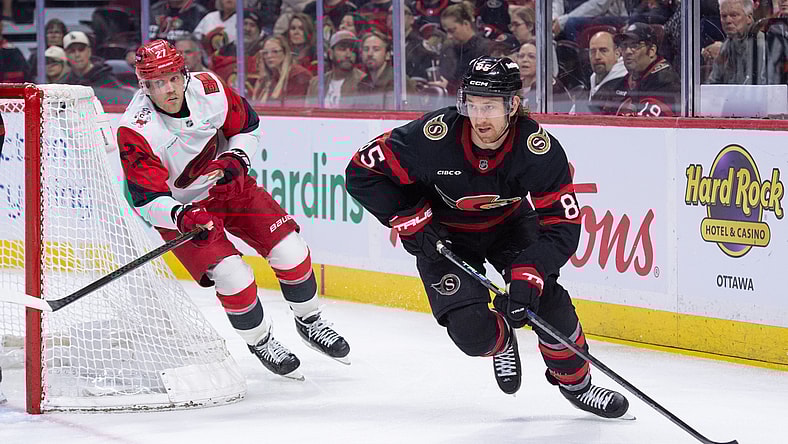 NHL: Carolina Hurricanes at Ottawa Senators