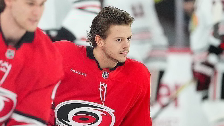 NHL: Chicago Blackhawks at Carolina Hurricanes