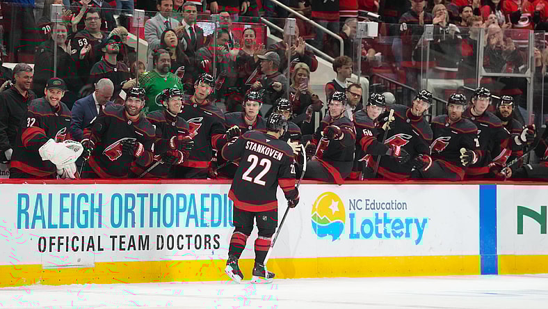 NHL: Columbus Blue Jackets at Carolina Hurricanes