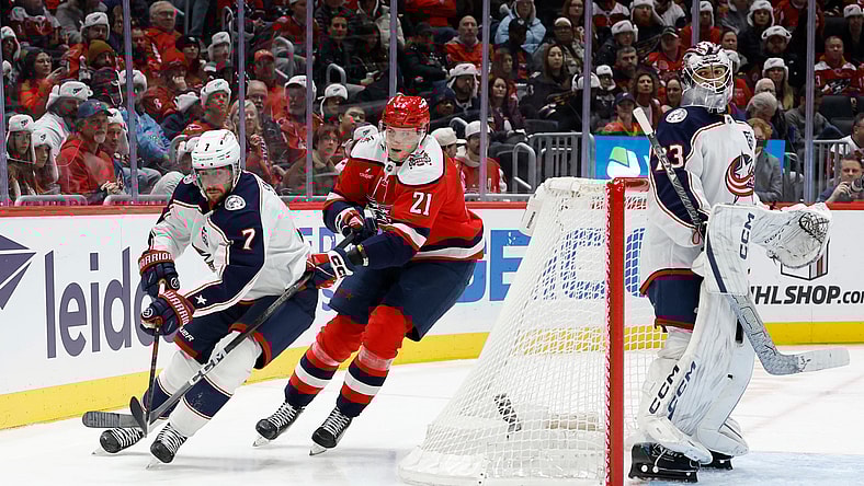 NHL: Columbus Blue Jackets at Washington Capitals