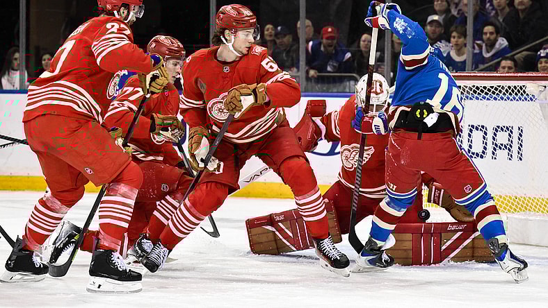 NHL: Detroit Red Wings at New York Rangers
