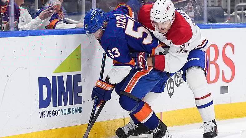 NHL: Montreal Canadiens at New York Islanders