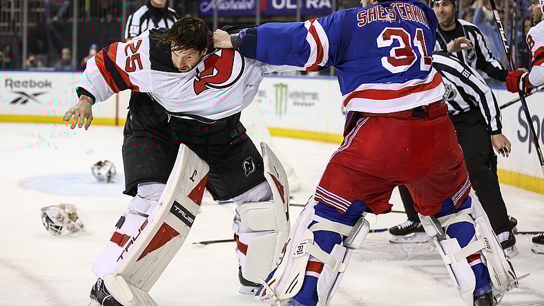 NHL: New Jersey Devils at New York Rangers