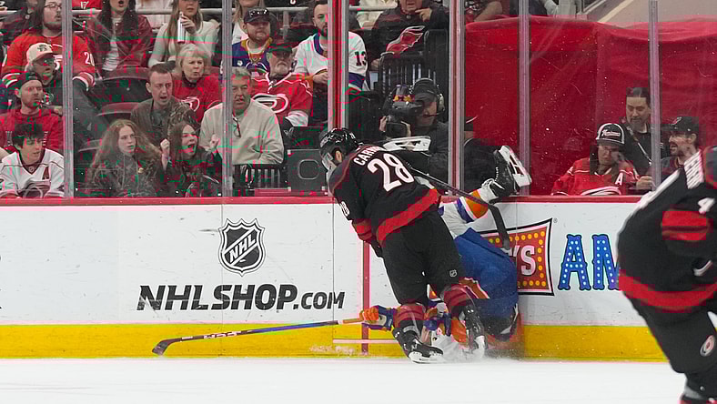 NHL: New York Islanders at Carolina Hurricanes